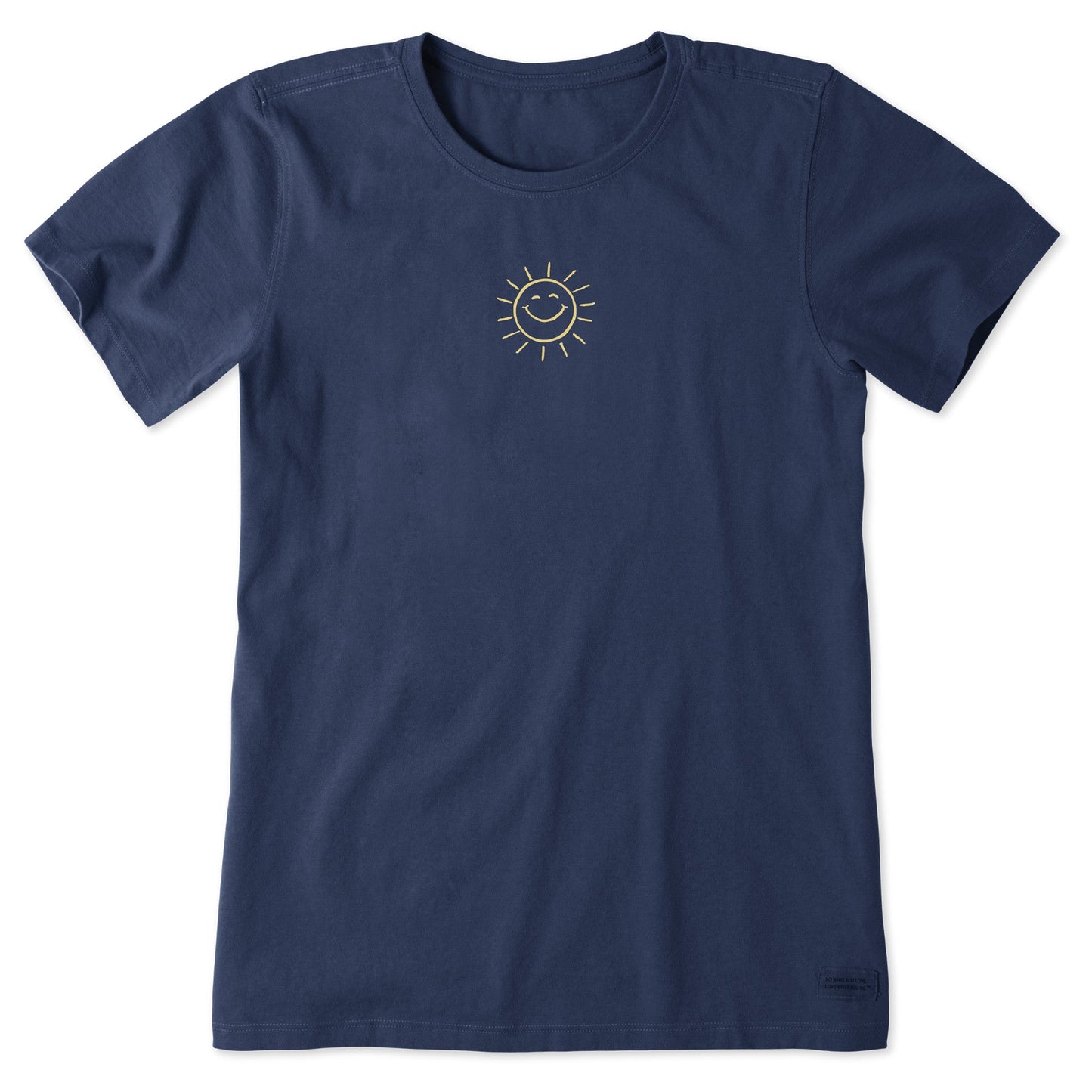 Women's Lil' Happy Sunshine Short Sleeve Crusher Tee