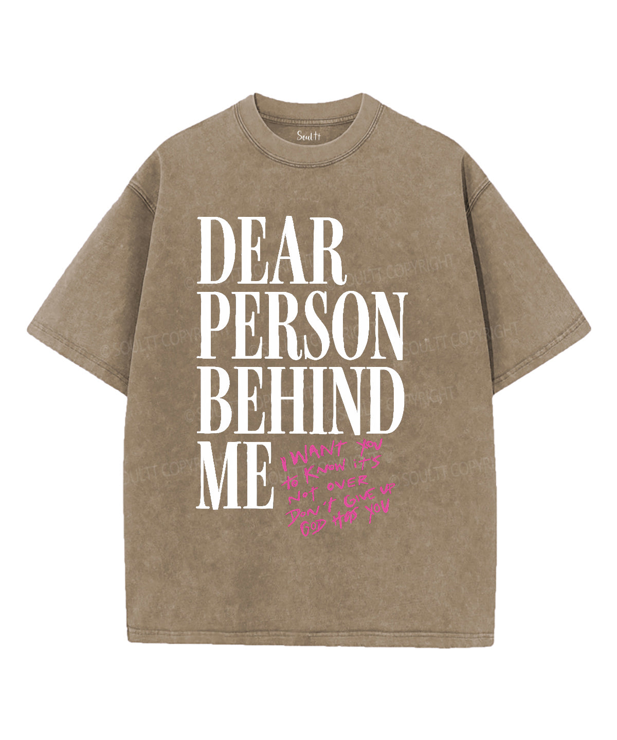 Dear Person Behind Me Washed Christian T-Shirts, Hoodie, Sweatshirt