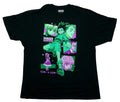 Hunter X Hunter Mens T-Shirt - Green Purple Cast Among Stars Giant Gon Center Hoodie, Sweatshirt | CiraTrend.com