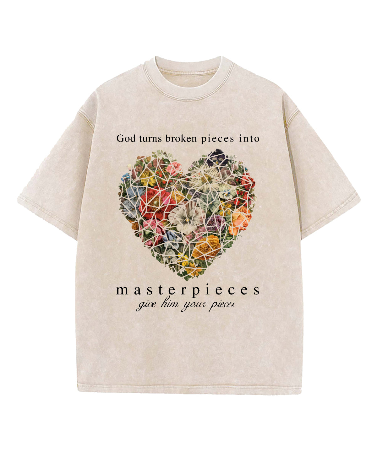 God Turns Broken Into Washed Christian T-shirt Style001 Hoodie, Sweatshirt | CiraTrend.com (Image 4)