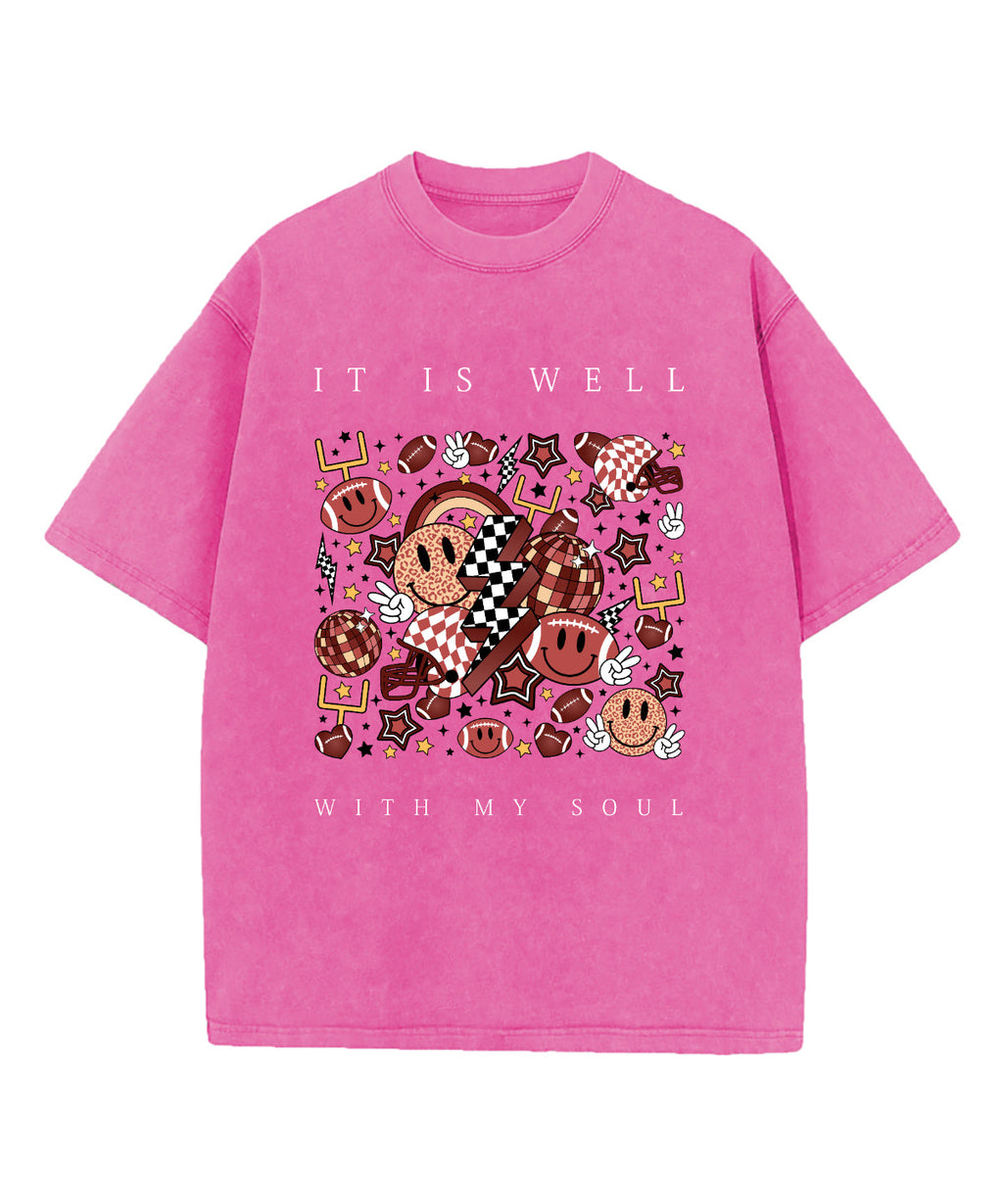 It Is Well With My Soul Washed Christian T-shirt Style018 Hoodie, Sweatshirt | CiraTrend.com (Image 3)