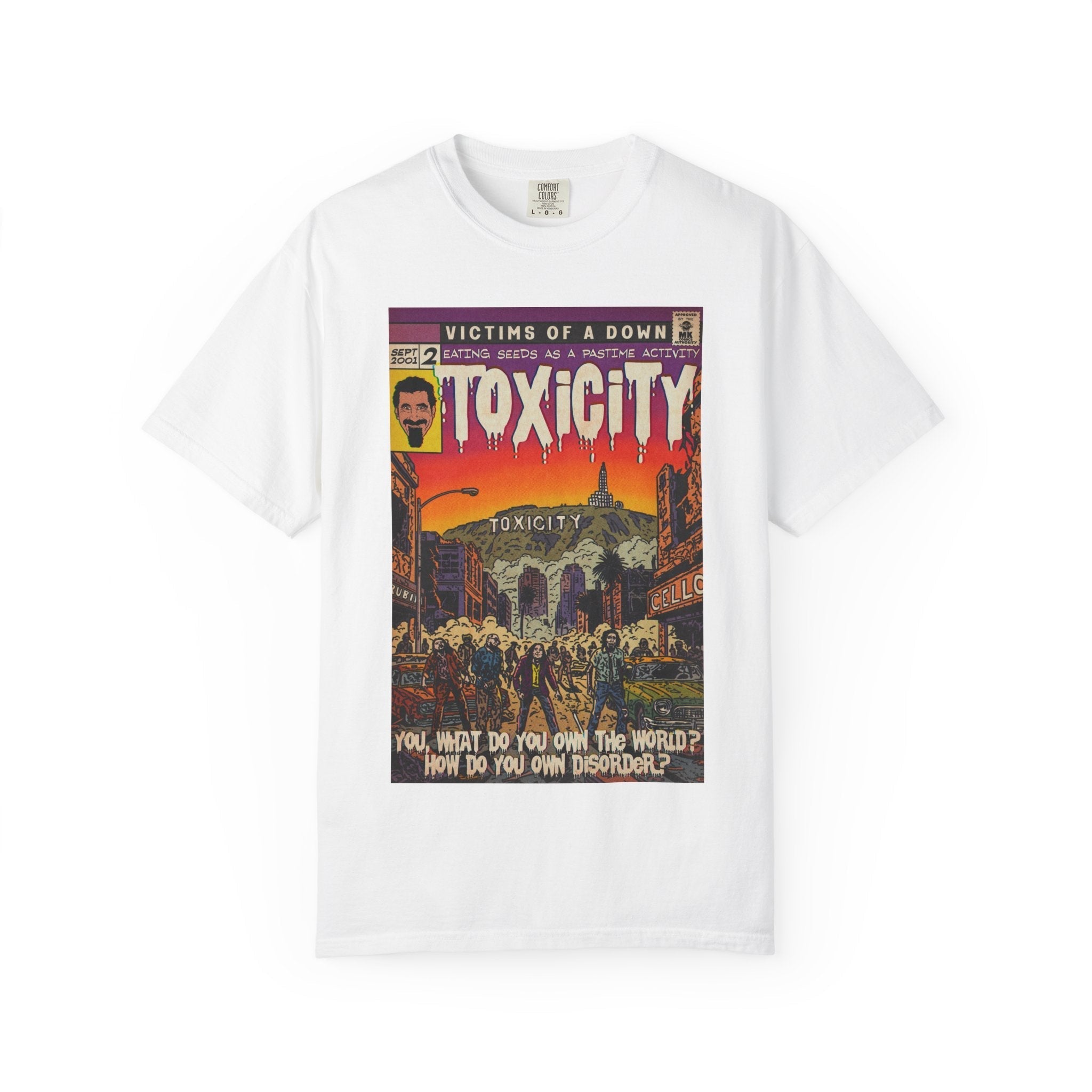 Toxicity - Unisex Comfort Colors T-shirt Hoodie, Sweatshirt | CiraTrend.com (Image 2)