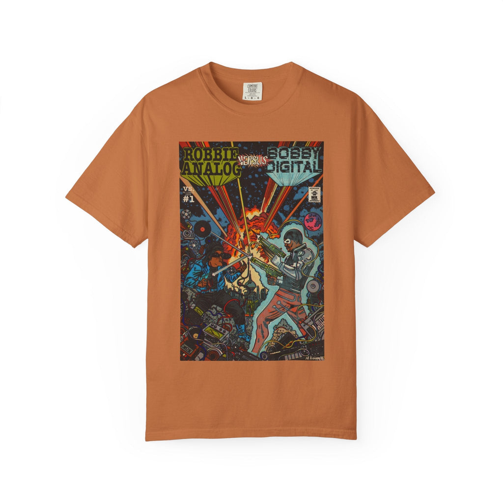 Analog vs. Digital - Unisex Comfort Colors T-shirt Hoodie, Sweatshirt | CiraTrend.com (Image 4)