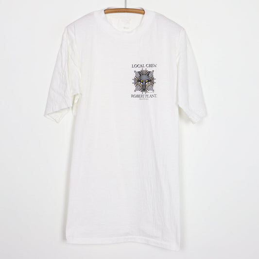1990 Robert Plant Manic Nirvana Local Crew Concert Shirt