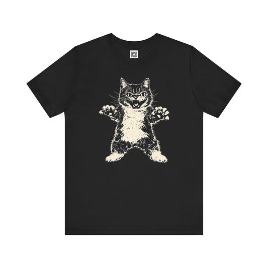 Fierce Feline Graphic Tee Style018