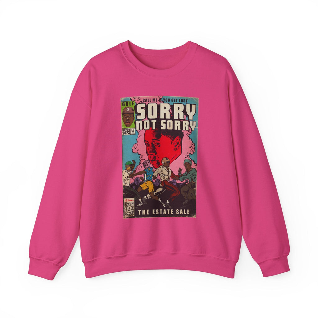 Tyler - Sorry Not Sorry - Unisex Heavy BlendÃ¢â€žÂ¢ Crewneck Sweatshirt T-Shirts, Hoodie | CiraTrend.com (Image 1)