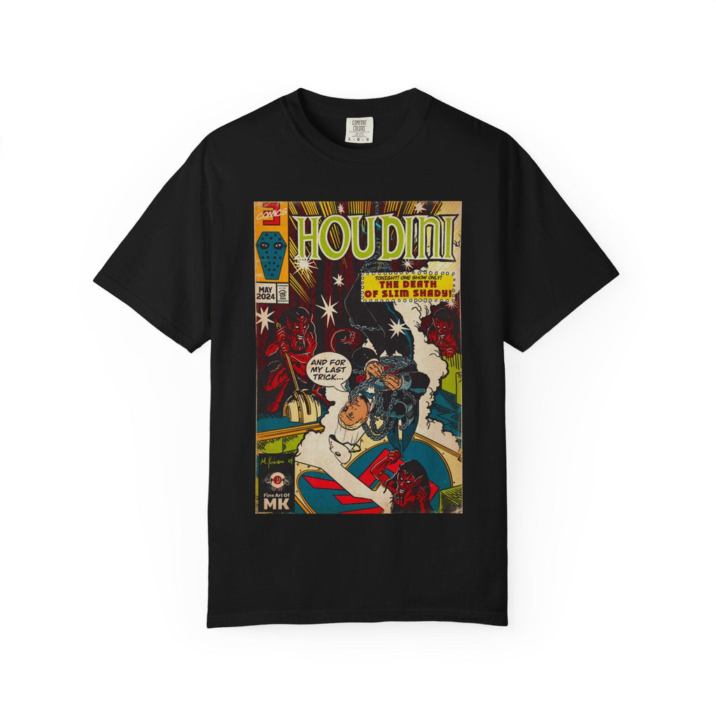 Houdini - Unisex Comfort Colors T-shirt Hoodie, Sweatshirt | CiraTrend.com (Image 3)