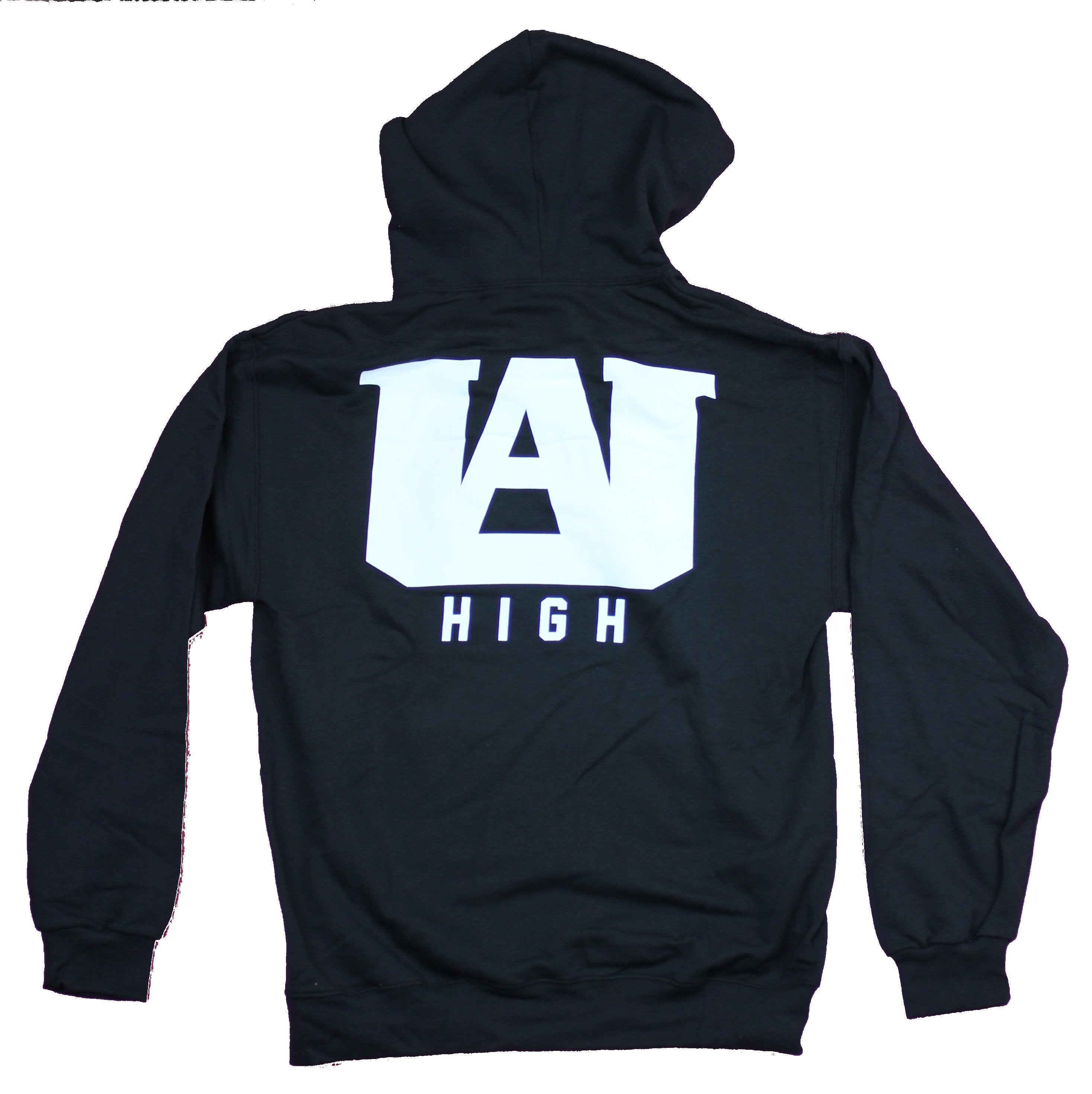 My Hero Academia Mens Pullover Hoodie  - UA High Classic White Logo T-Shirts, Sweatshirt | CiraTrend.com (Image 2)