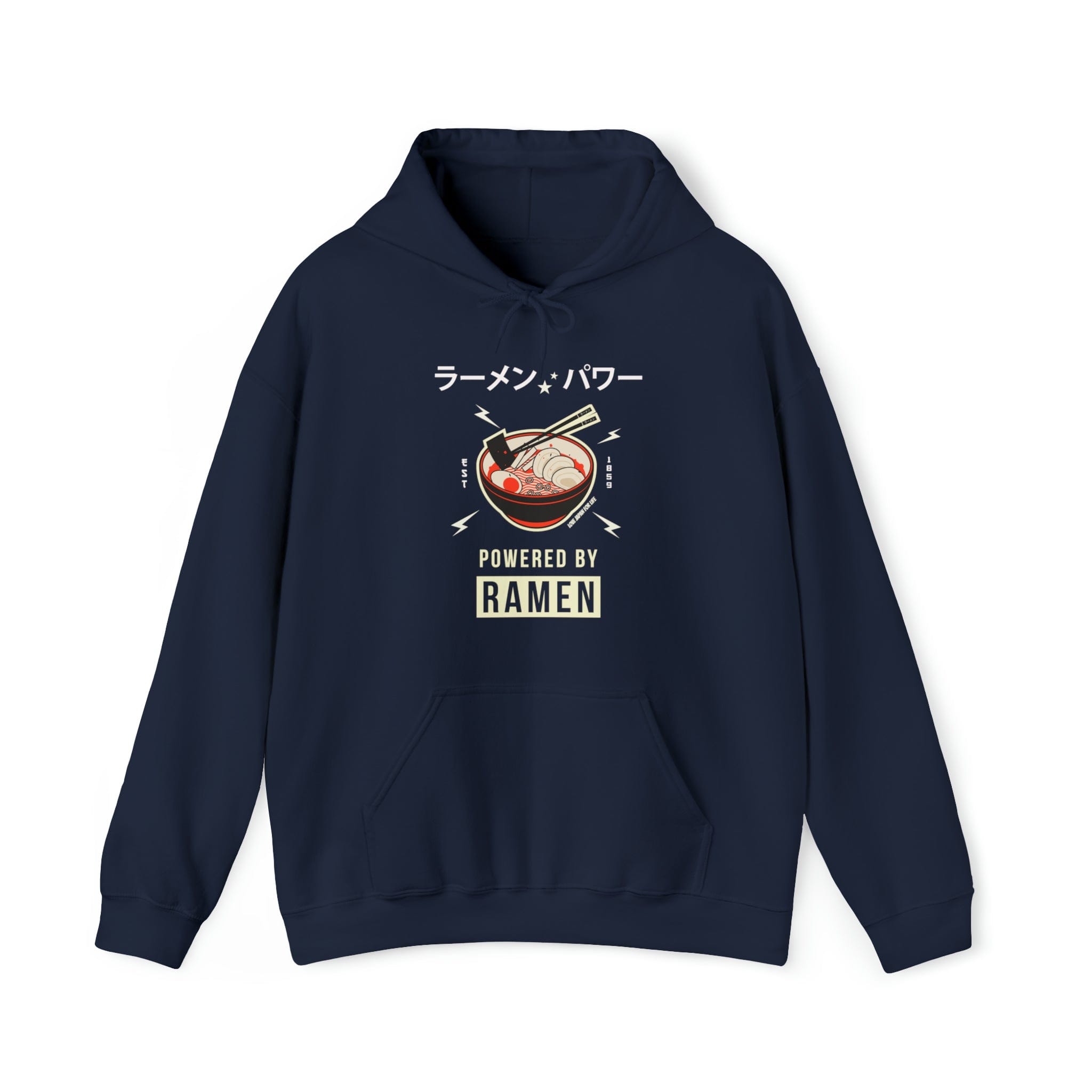 Powered By Ramen Unisex Hoodie T-Shirts, Sweatshirt | CiraTrend.com (Image 4)