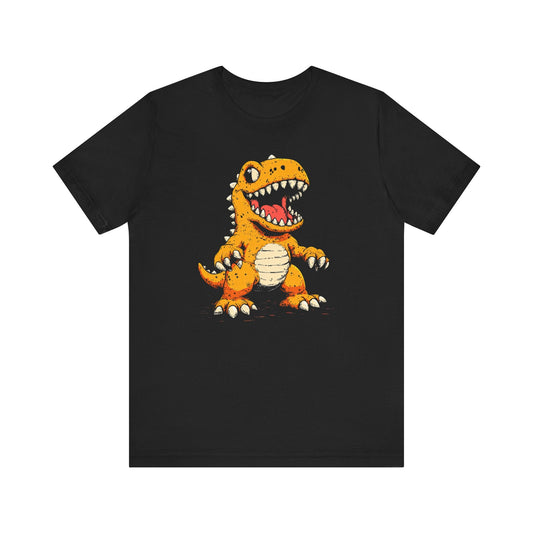 Cute Cartoon Dinosaur Graphic Tee