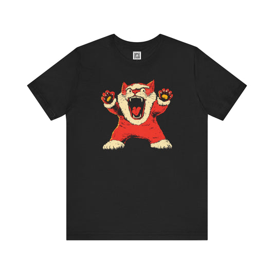 Fierce Feline Graphic Tee Style010