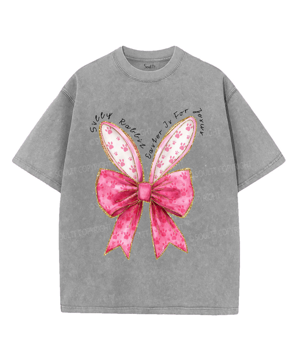Silly Rabbit Easter Is For Jesus Unisex Washed Christian T-shirt Style001 Hoodie, Sweatshirt | CiraTrend.com (Image 2)