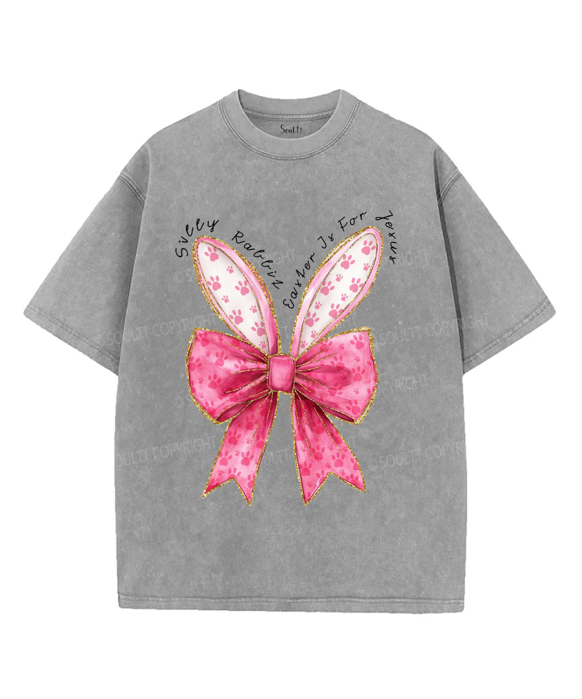 Silly Rabbit Easter Is For Jesus Unisex Washed Christian T-shirt Style001 Hoodie, Sweatshirt | CiraTrend.com (Image 2)