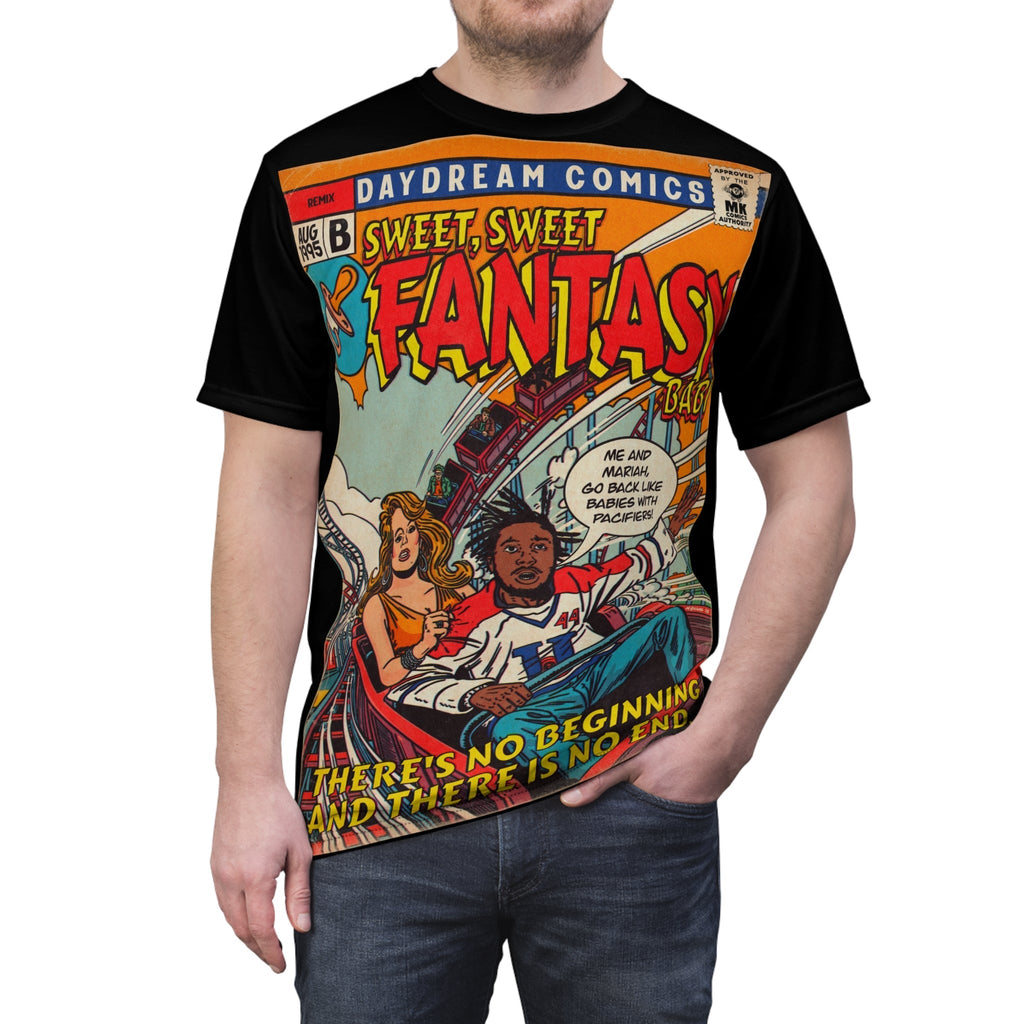 Fantasy Remix - Unisex Cut & Sew Tee (AOP) Hoodie, Sweatshirt | CiraTrend.com (Image 3)