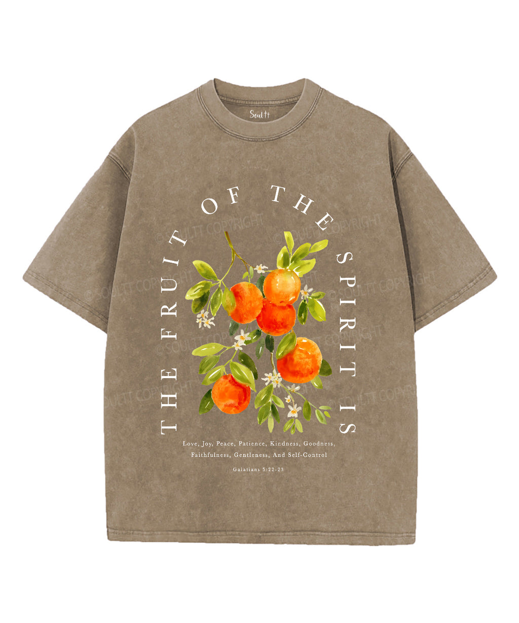 Fruit Of The Spirit Unisex Washed Christian T-shirt Style004 Hoodie, Sweatshirt | CiraTrend.com (Image 5)