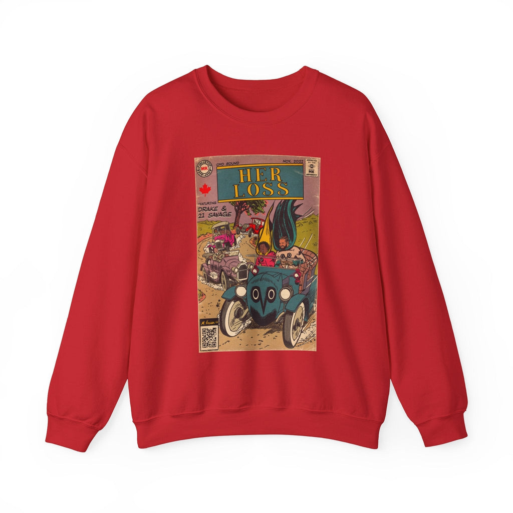 Her Loss - Unisex Heavy BlendÃ¢â€žÂ¢ Crewneck Sweatshirt T-Shirts, Hoodie | CiraTrend.com (Image 3)