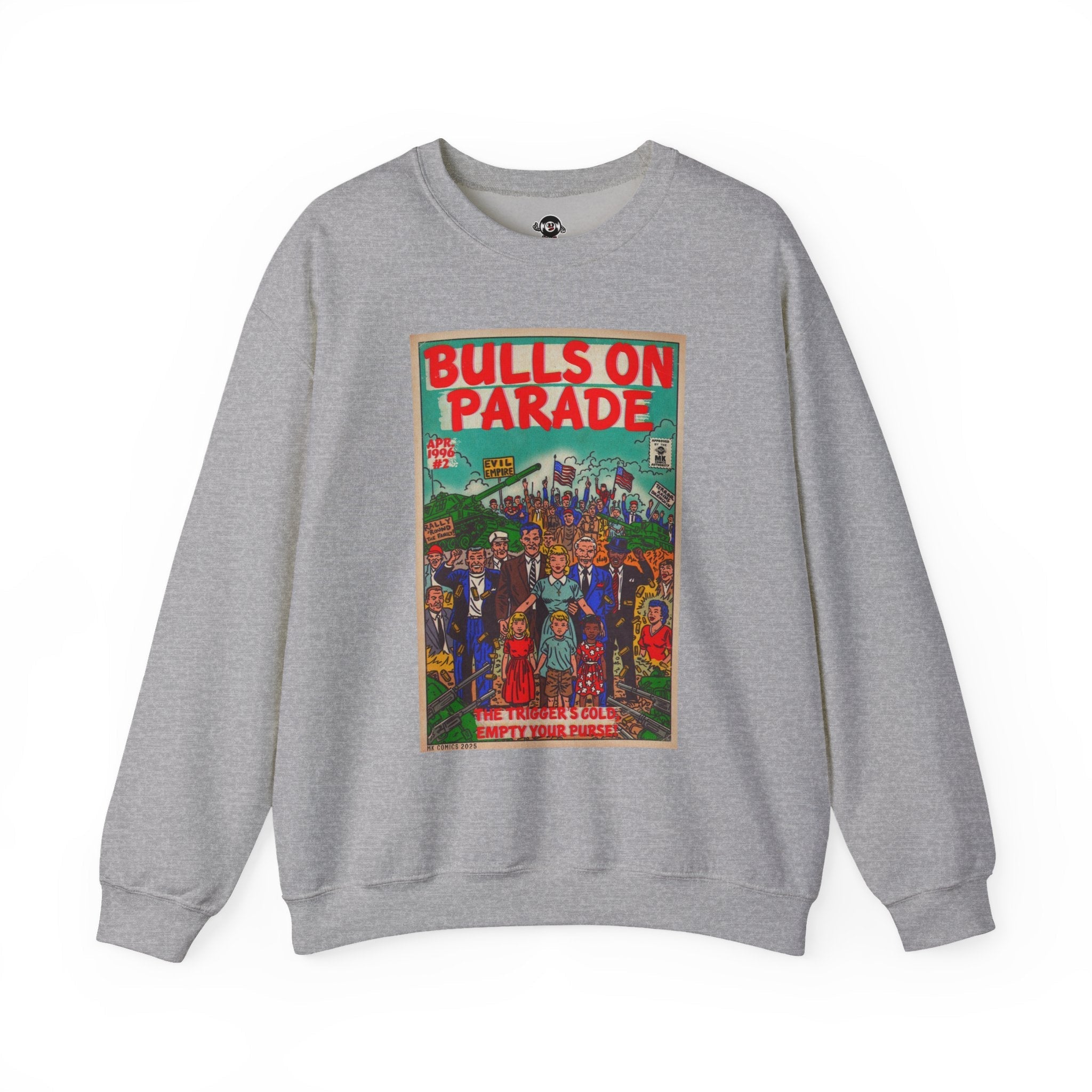 Bulls Parade - Unisex Heavy BlendÃ¢â€žÂ¢ Crewneck Sweatshirt T-Shirts, Hoodie | CiraTrend.com (Image 5)