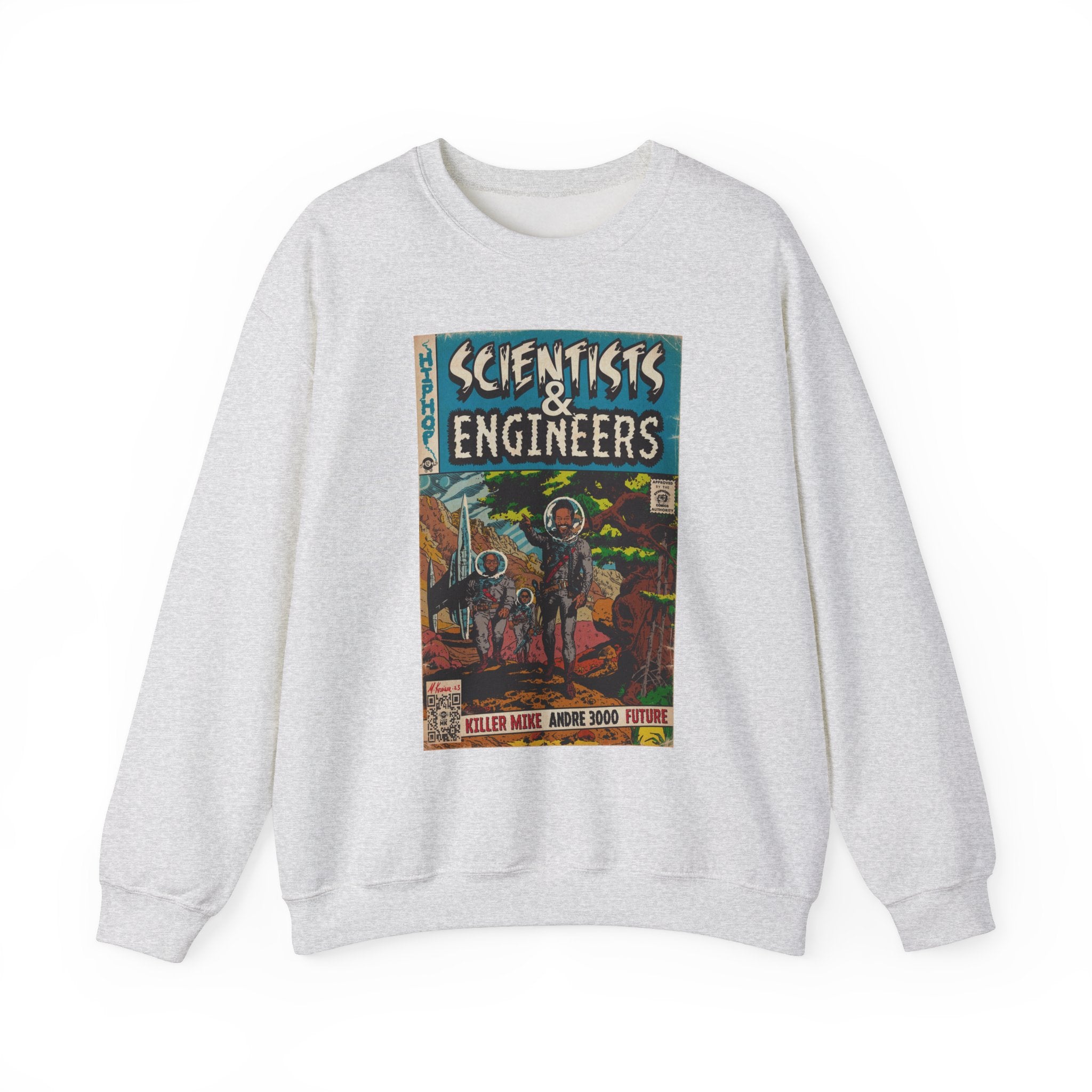 Scientists & Engineers - Unisex Heavy BlendÃ¢â€žÂ¢ Crewneck Sweatshirt T-Shirts, Hoodie | CiraTrend.com (Image 5)