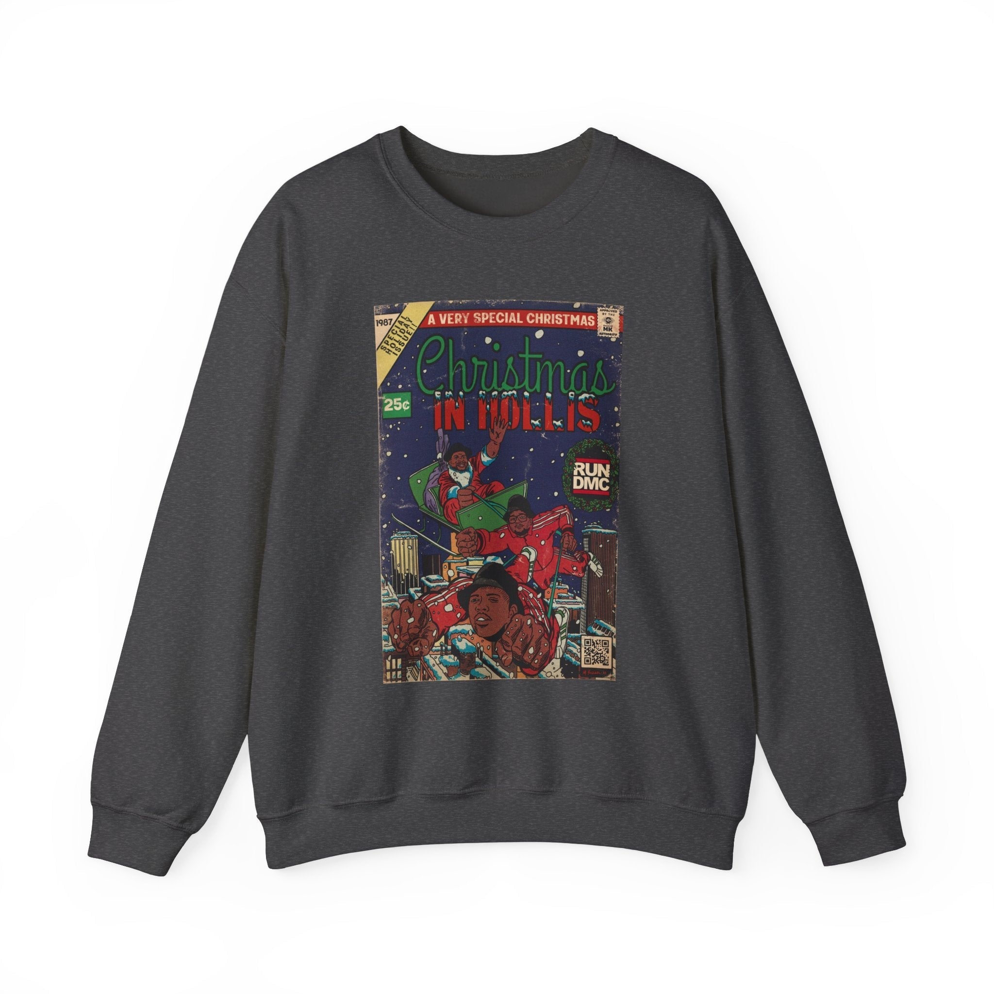 Christmas in Hollis - Unisex Heavy BlendÃ¢â€žÂ¢ Crewneck Sweatshirt T-Shirts, Hoodie | CiraTrend.com (Image 3)