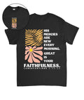 New Mercies Every Morning Double Sided Unisex Cotton Christian T-Shirt Hoodie, Sweatshirt | CiraTrend.com (Image 1)