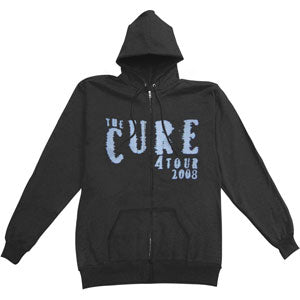 2008 Tour Zippered Hooded Sweatshirt