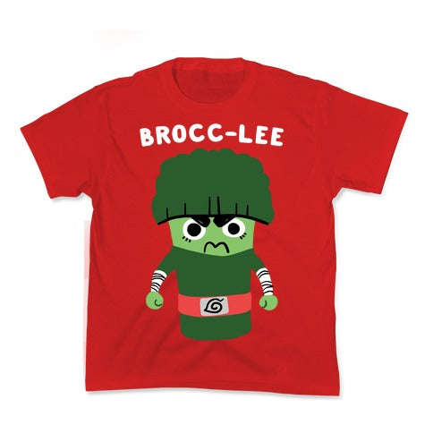 Brocc-Lee - Rock Lee Kid's Tee