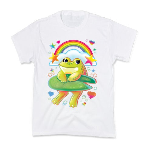 90's Rainbow Frog Kid's Tee