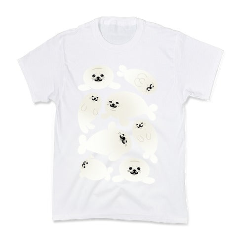 Baby Seals Pattern Study Kid's Tee