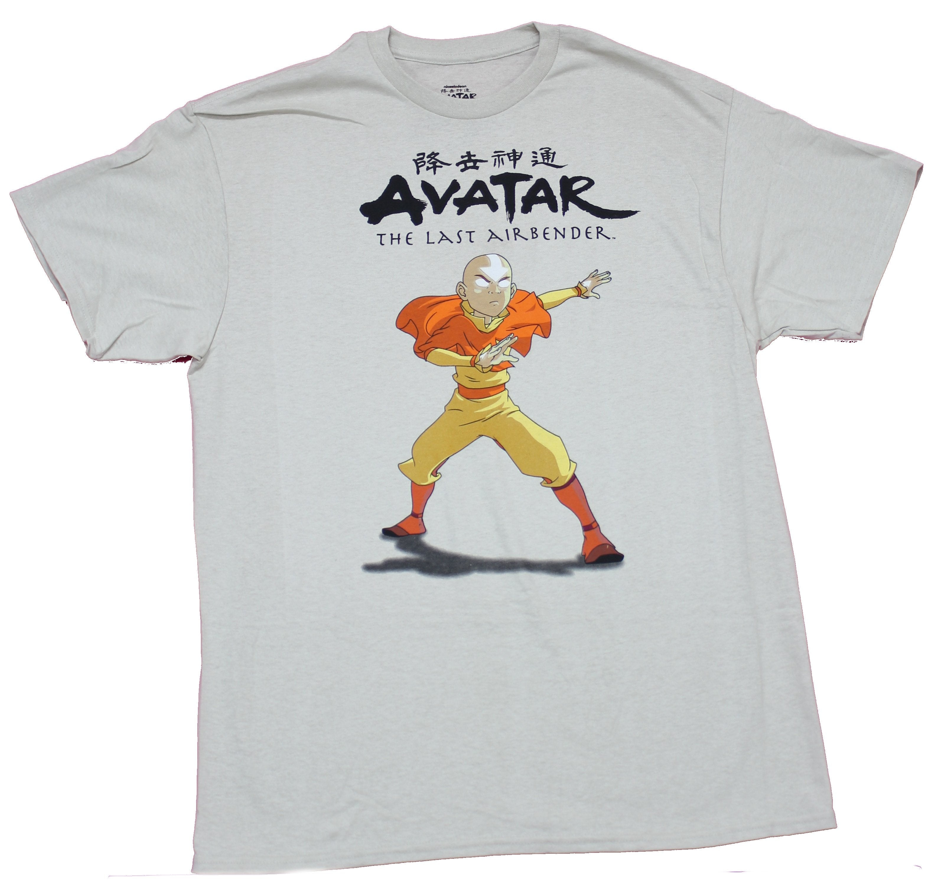 Avatar the Last Airbender Mens T-Shirt - Aang Ready Under Logo Image Hoodie, Sweatshirt | CiraTrend.com