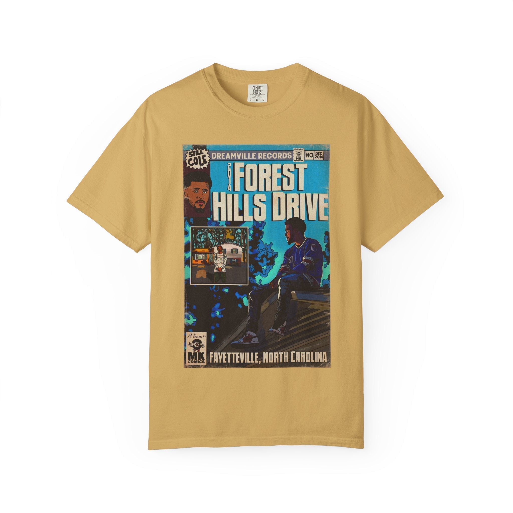 Forest Hills Drive - Unisex Garment-Dyed T-shirt Hoodie, Sweatshirt | CiraTrend.com (Image 4)