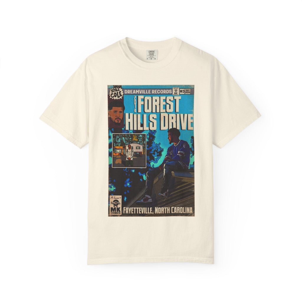 Forest Hills Drive - Unisex Garment-Dyed T-shirt Hoodie, Sweatshirt | CiraTrend.com (Image 3)