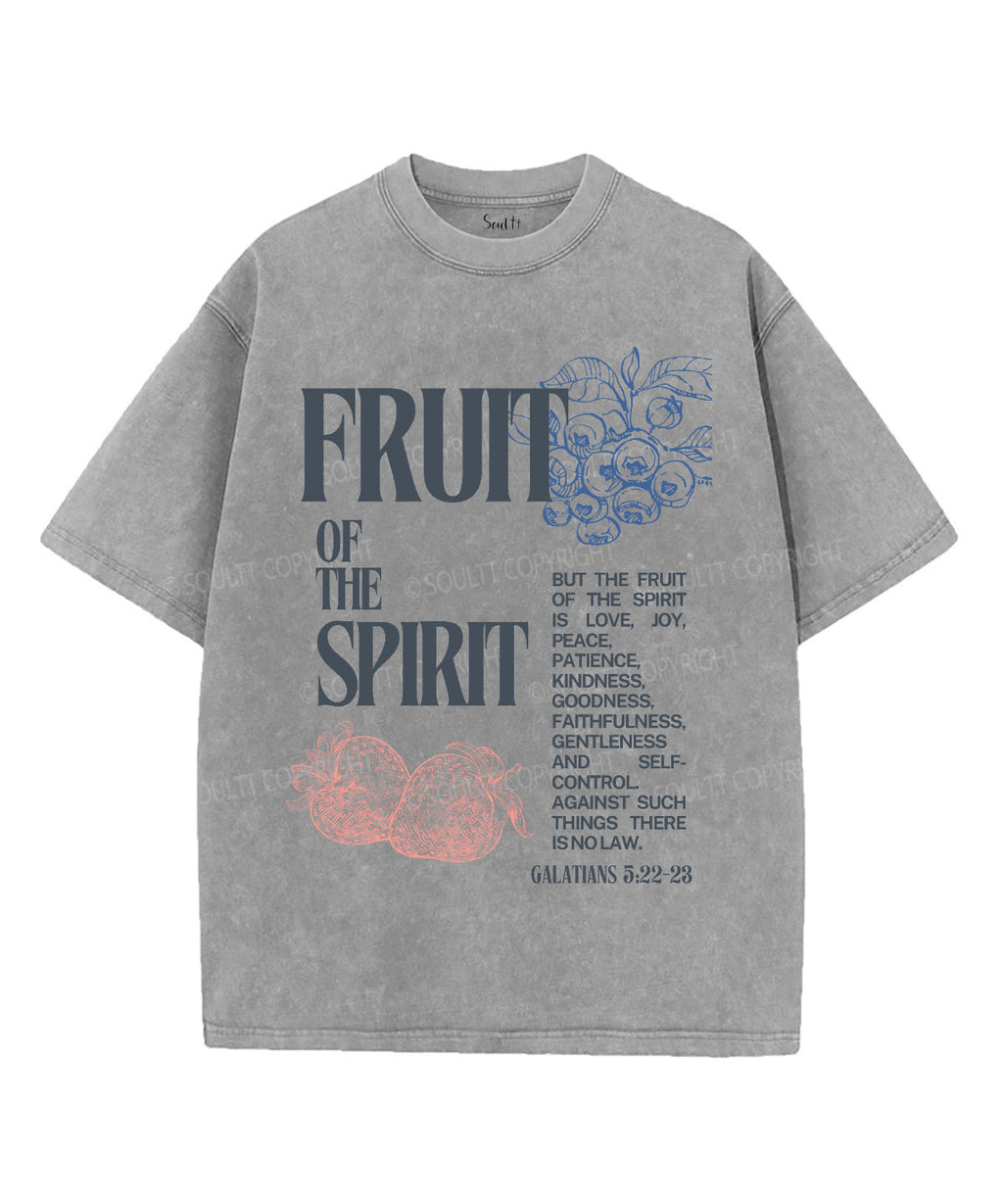 Fruit Spirit Washed Christian Style014 T-Shirts, Hoodie, Sweatshirt