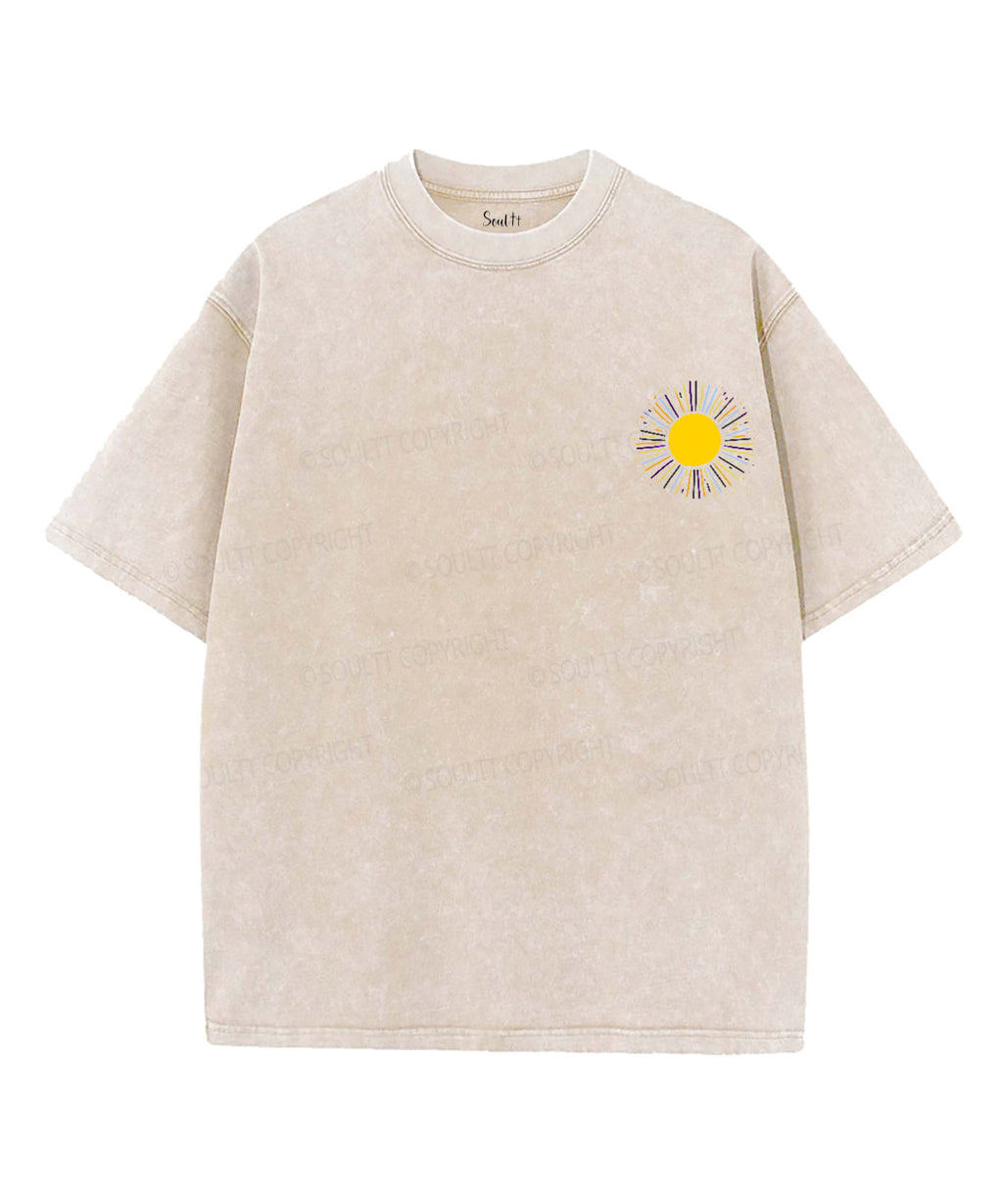 Be The Light Double Sided Unisex Washed Christian T-shirt Style001 Hoodie, Sweatshirt | CiraTrend.com (Image 5)