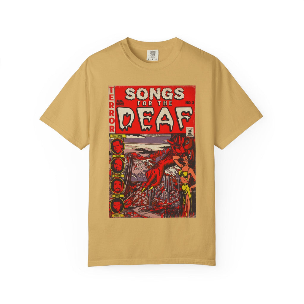 Songs for the Deaf - Unisex Comfort Colors T-shirt Hoodie, Sweatshirt | CiraTrend.com (Image 4)