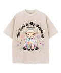 The Lord Is My Shepherd Unisex Washed Christian T-shirt Style004 Hoodie, Sweatshirt | CiraTrend.com (Image 1)