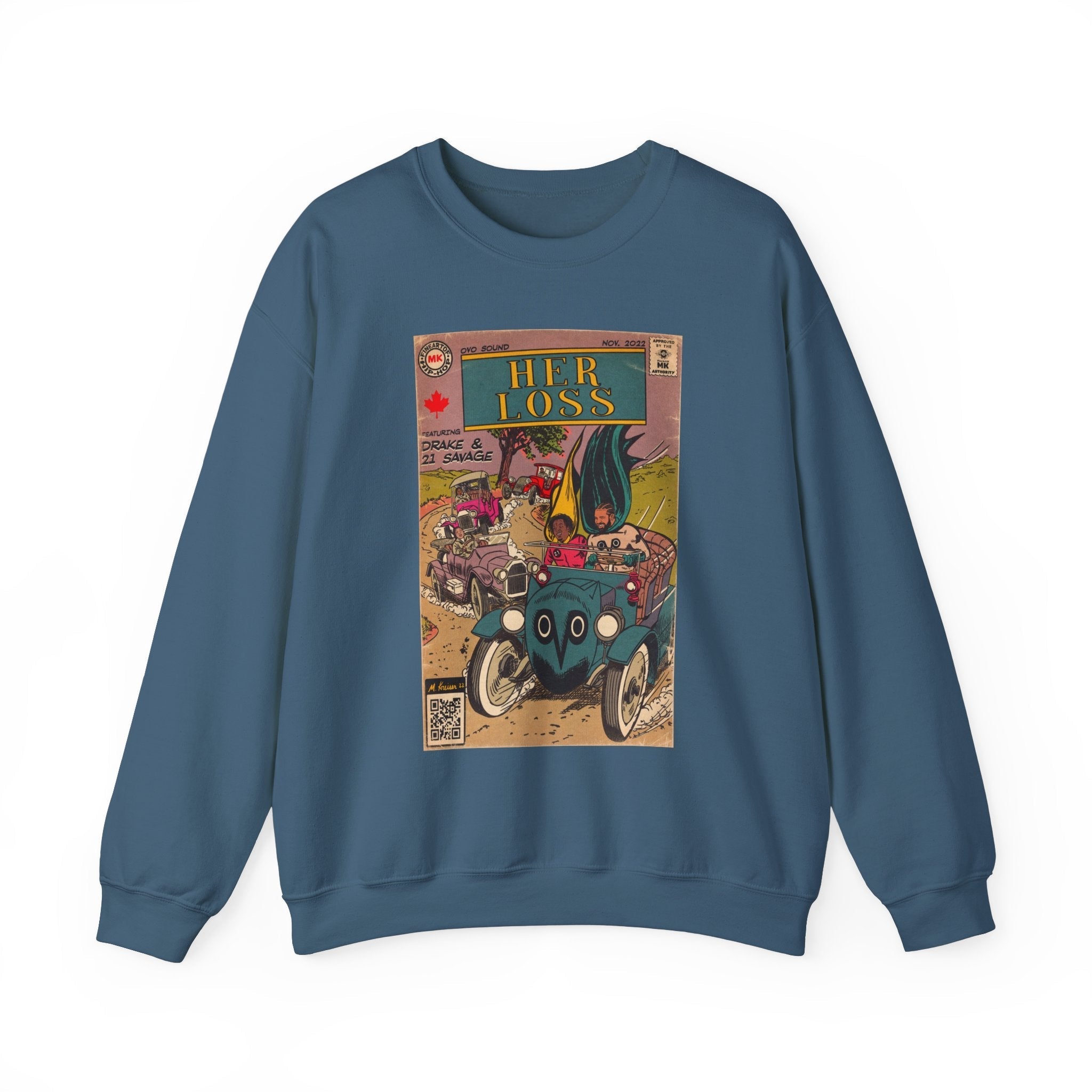 Her Loss - Unisex Heavy BlendÃ¢â€žÂ¢ Crewneck Sweatshirt T-Shirts, Hoodie | CiraTrend.com (Image 1)