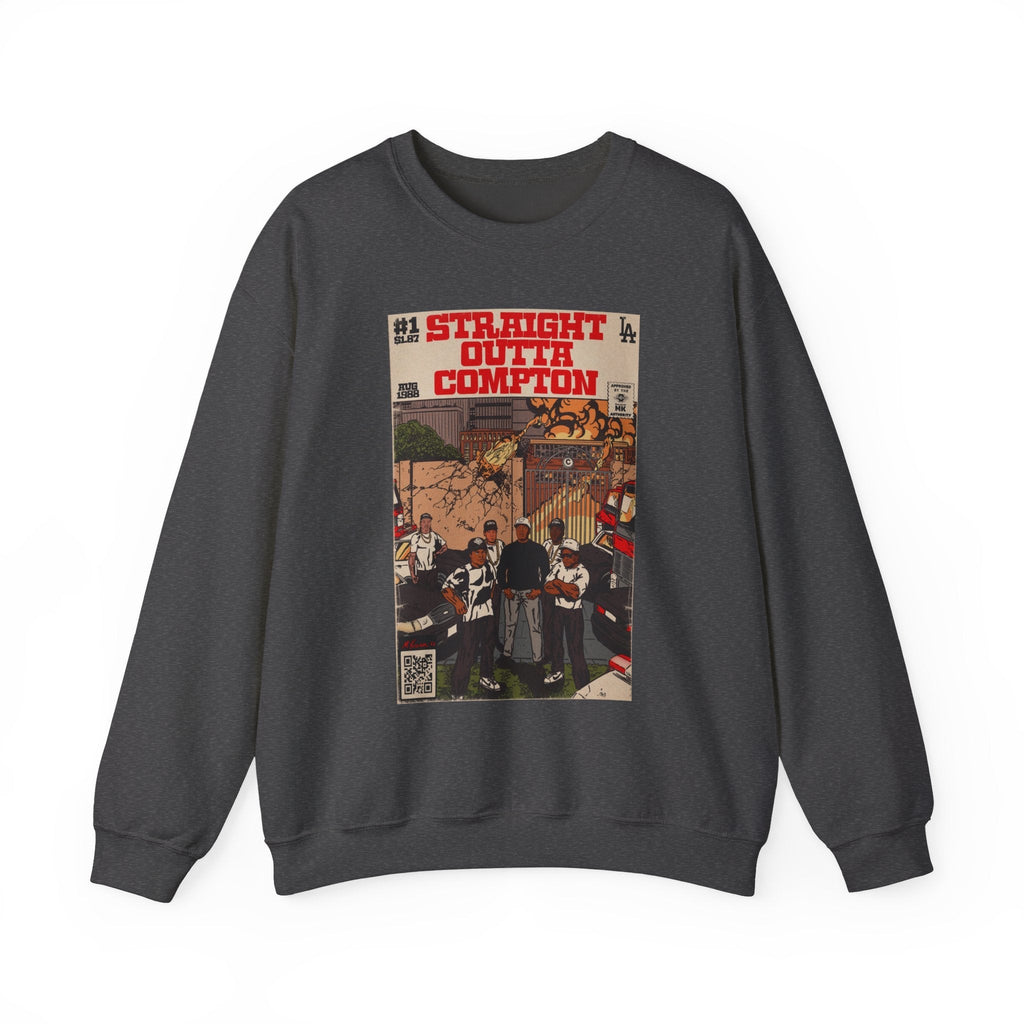 Straight Outta Compton - Unisex Heavy BlendÃ¢â€žÂ¢ Crewneck Sweatshirt T-Shirts, Hoodie | CiraTrend.com (Image 4)