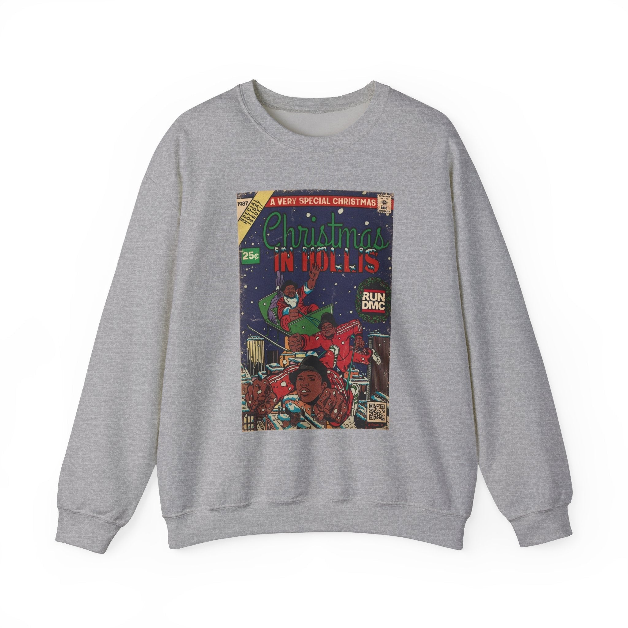 Christmas in Hollis - Unisex Heavy BlendÃ¢â€žÂ¢ Crewneck Sweatshirt T-Shirts, Hoodie | CiraTrend.com (Image 1)