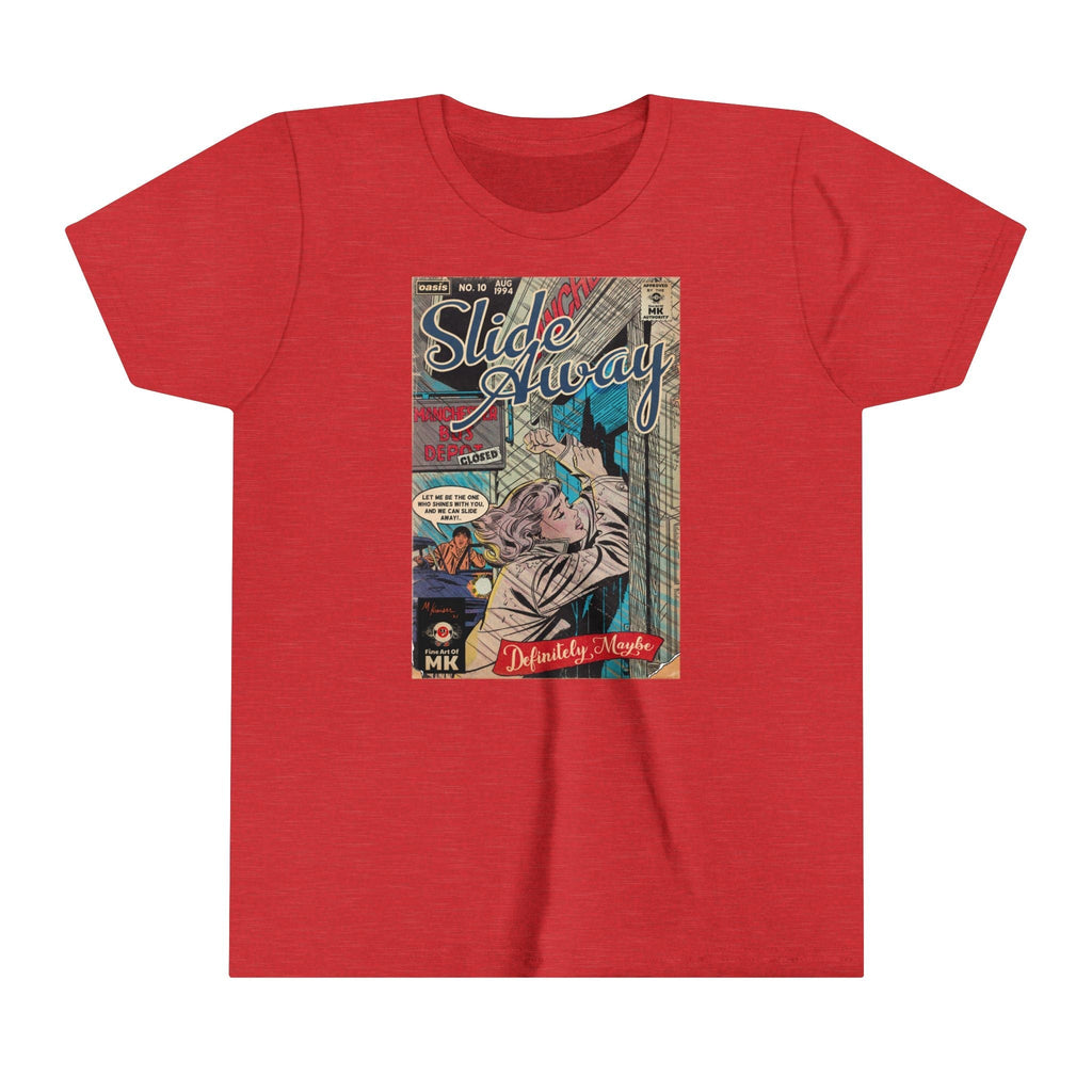 KIDS - Slide Away -  Youth Short Sleeve Tee Hoodie, Sweatshirt | CiraTrend.com (Image 3)