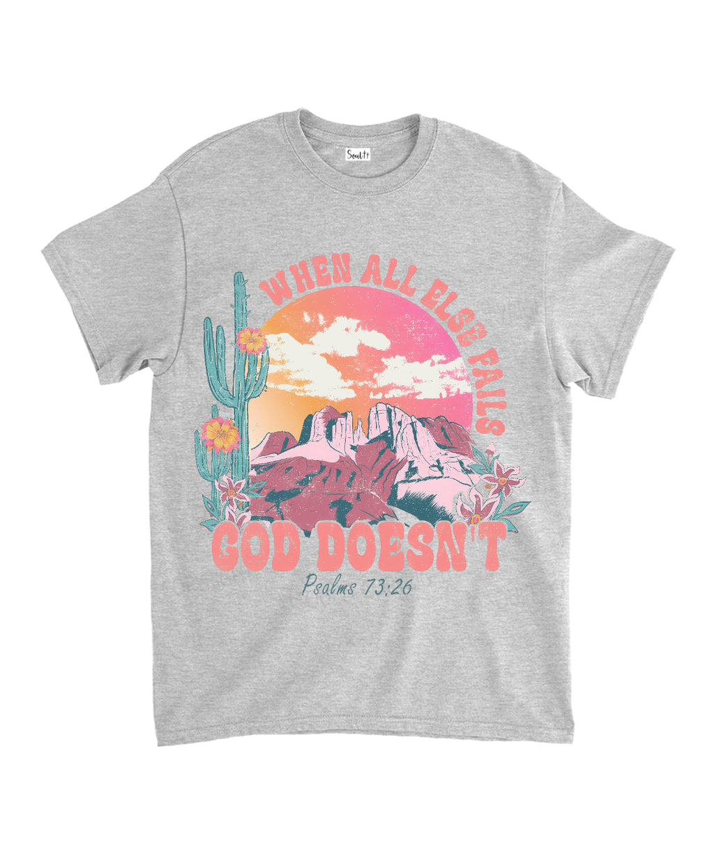When All Else Fails Unisex Cotton Christian T-Shirt Hoodie, Sweatshirt | CiraTrend.com (Image 4)