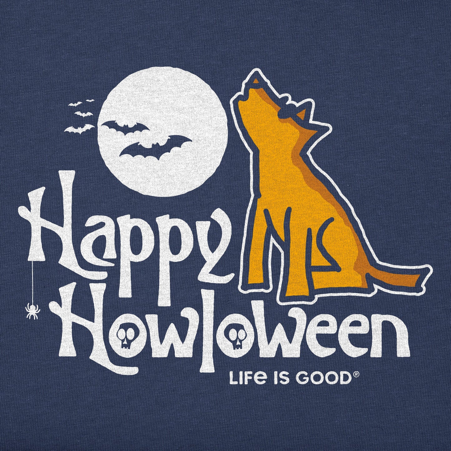 Women's Rocket Happy Howloween Long Sleeve Crusher Tee