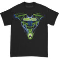 Blue Batwing Skull Allover T-shirt Hoodie, Sweatshirt | CiraTrend.com (Image 1)