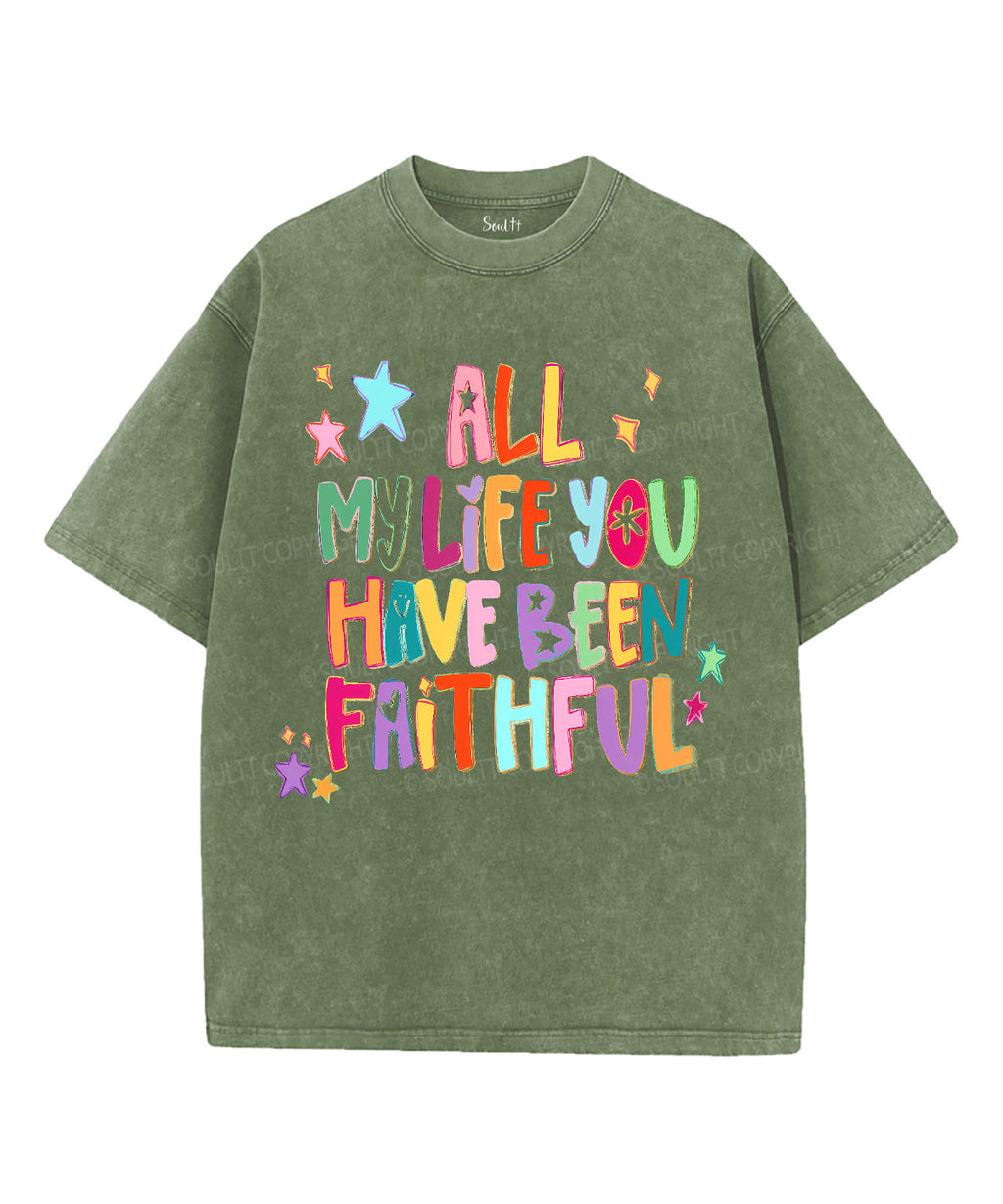 All My Life Unisex Washed Christian T-shirt Hoodie, Sweatshirt | CiraTrend.com (Image 1)