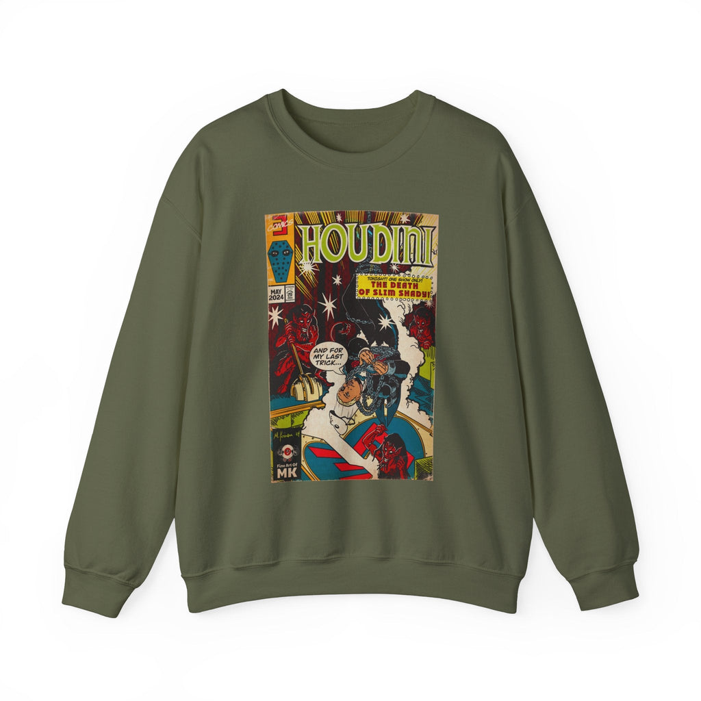 Houdini - Unisex Heavy BlendÃ¢â€žÂ¢ Crewneck Sweatshirt T-Shirts, Hoodie | CiraTrend.com (Image 3)