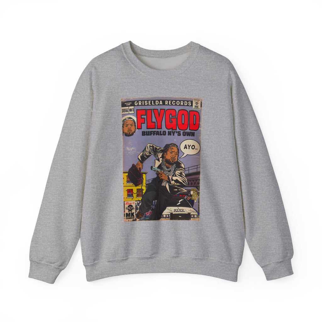 Flygod - Unisex Heavy BlendÃ¢â€žÂ¢ Crewneck Sweatshirt T-Shirts, Hoodie | CiraTrend.com (Image 1)