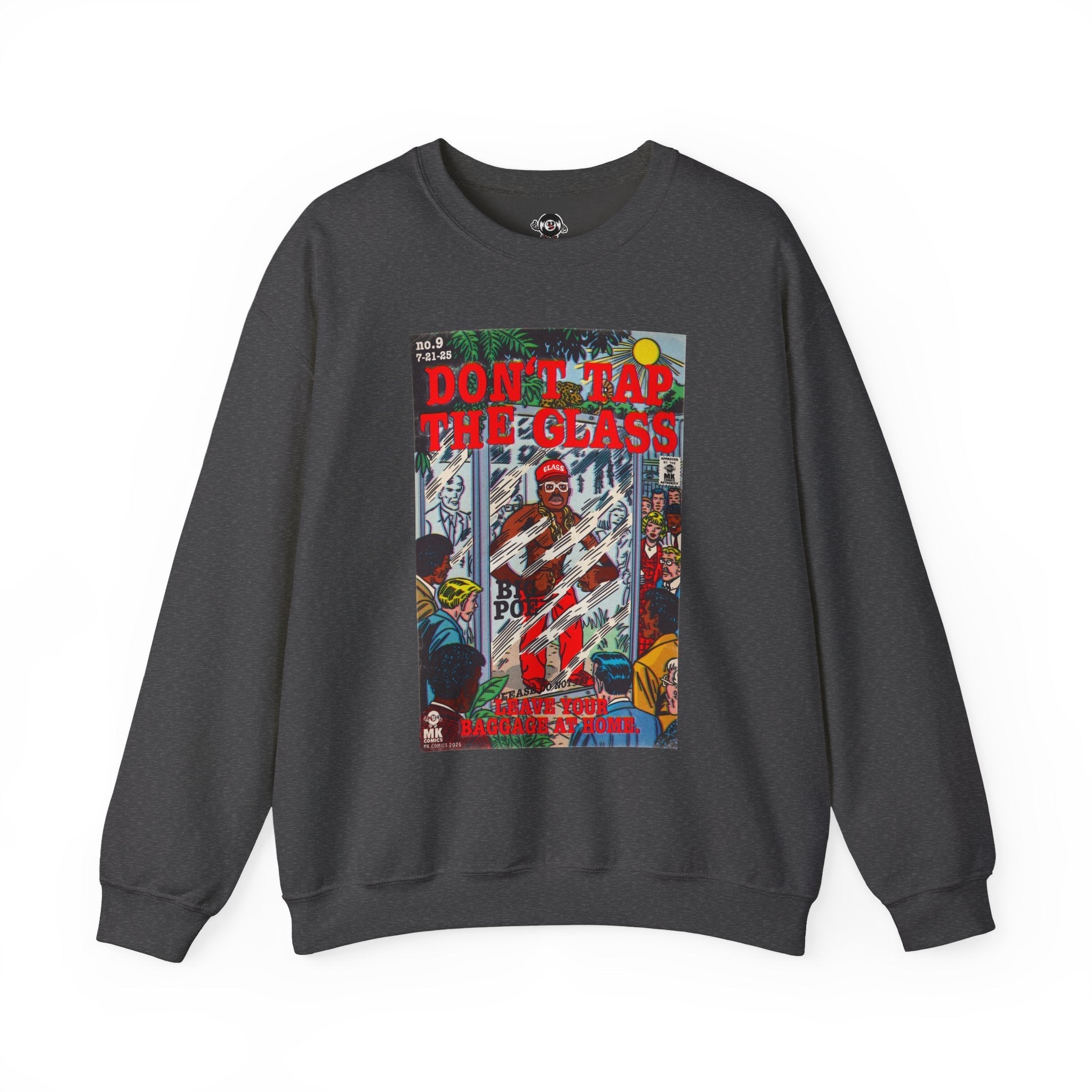 Don't Tap The Glass - Unisex Heavy BlendÃ¢â€žÂ¢ Crewneck Sweatshirt T-Shirts, Hoodie | CiraTrend.com (Image 5)