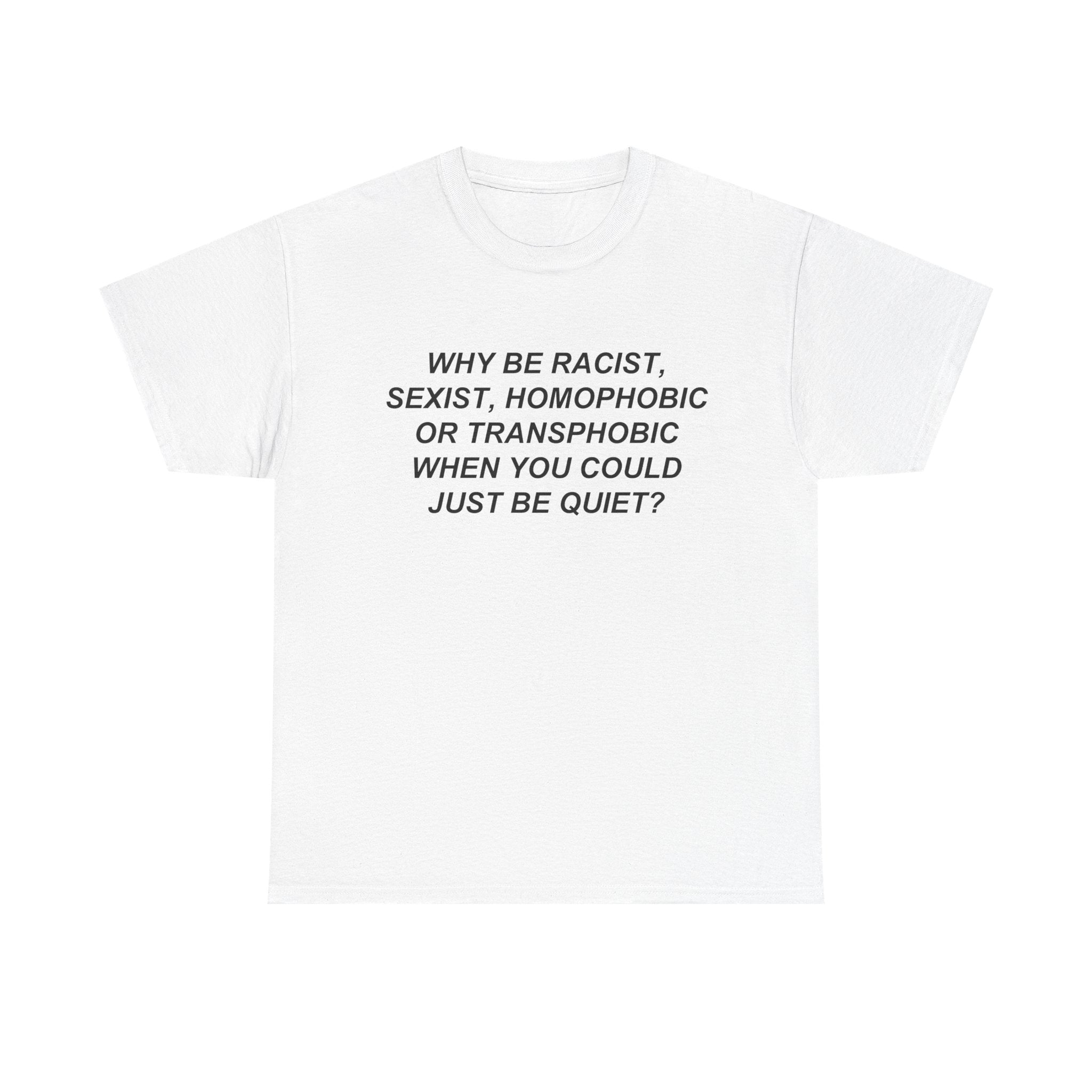 Just Be Quiet Tee Hoodie, Sweatshirt | CiraTrend.com (Image 2)