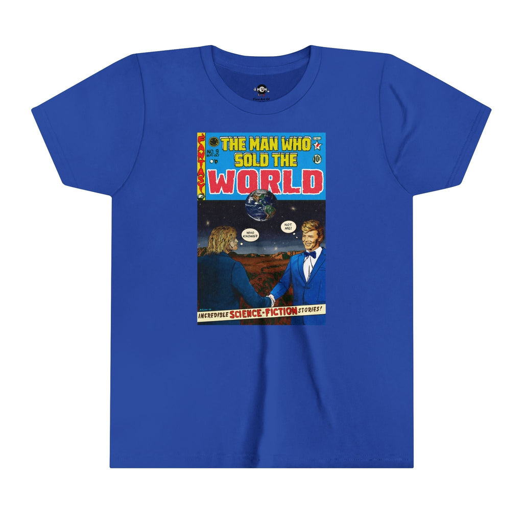 Cobain & Bowie Man Who Wold World Short Sleeve T-Shirts, Hoodie, Sweatshirt