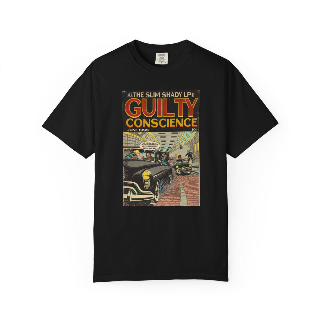Guilty Conscience - Unisex Comfort Colors T-shirt Hoodie, Sweatshirt | CiraTrend.com (Image 4)