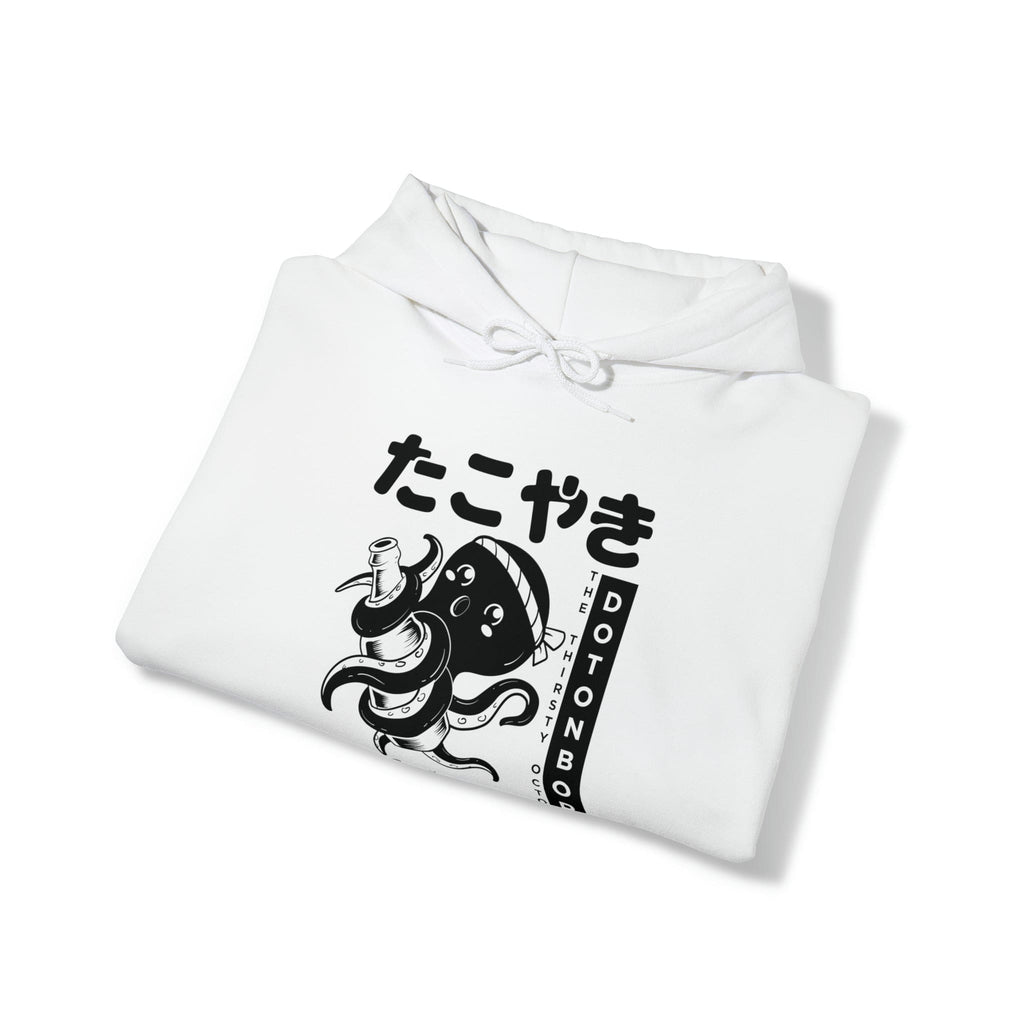 Drunken Octopus Unisex Hoodie (Front Print) T-Shirts, Sweatshirt | CiraTrend.com (Image 5)